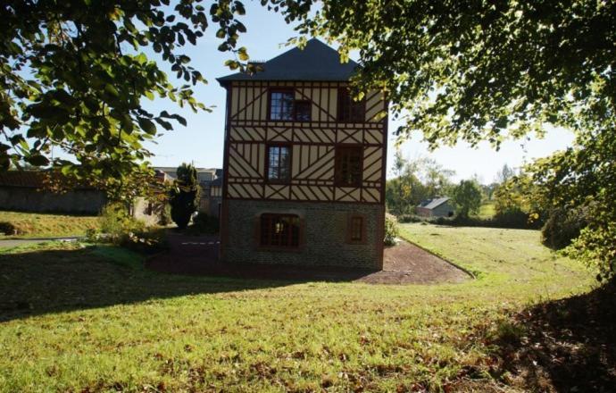Le Manoir Des Arts Bed & Breakfast Saint-Samson-de-Bonfosse Ngoại thất bức ảnh